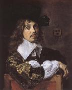Frans Hals Portratt of Willem Coymans oil
